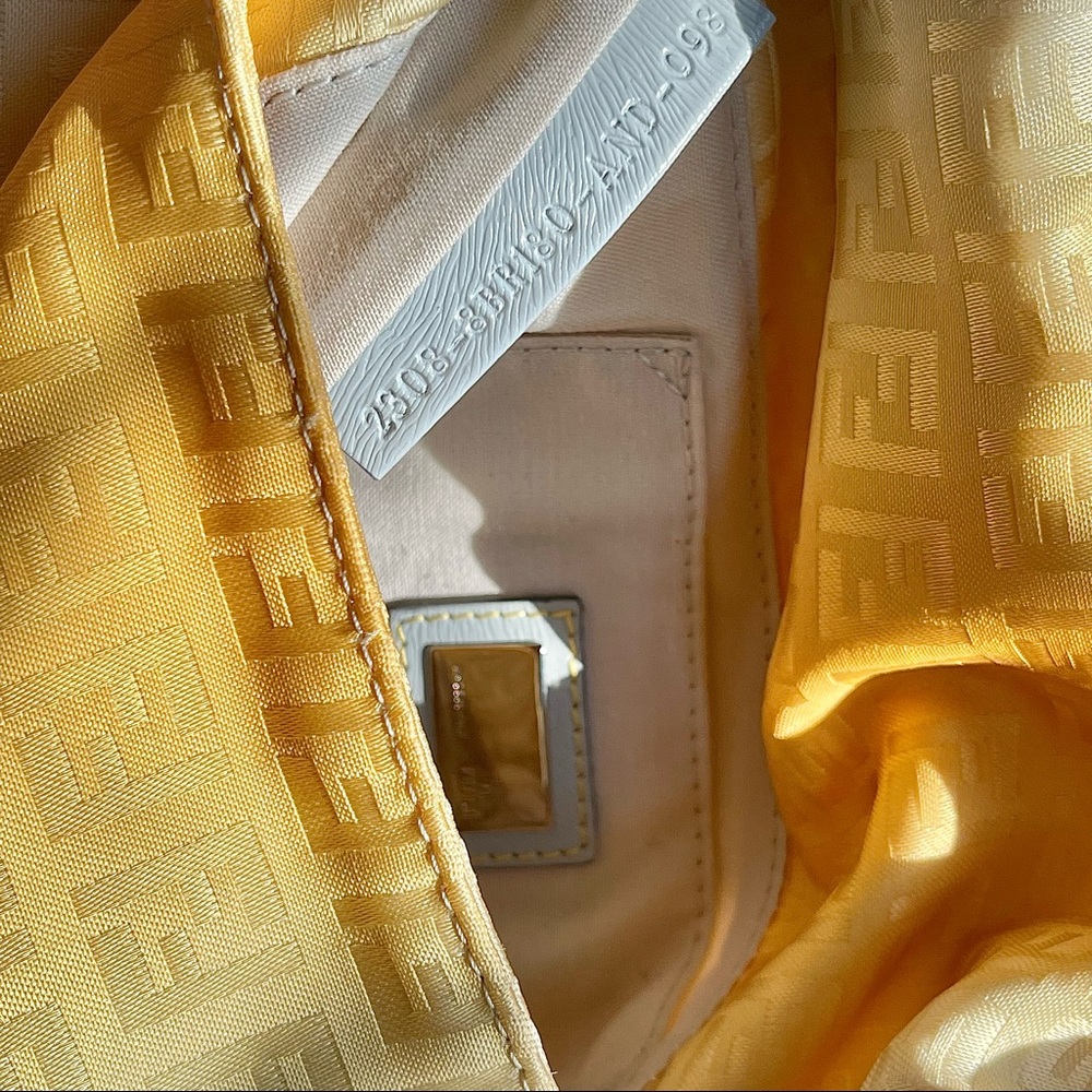 Vintage Fendi Zucchino Ombré Mamma Baguette - Picture 8 of 9